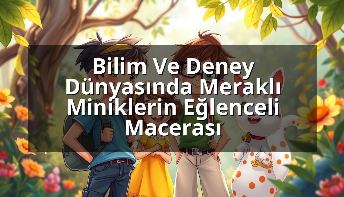Bilim Ve Deney Dünyasında Meraklı Miniklerin Eğlenceli Macerası