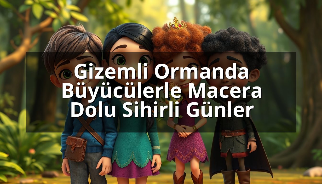 Gizemli Ormanda Büyücülerle Macera Dolu Sihirli Günler