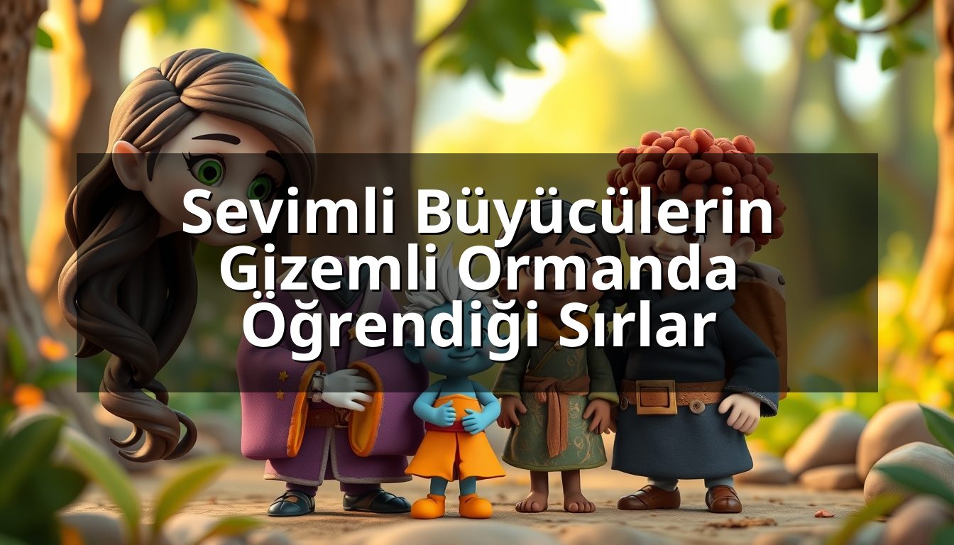 Sevimli Büyücülerin Gizemli Ormanda Öğrendiği Sırlar