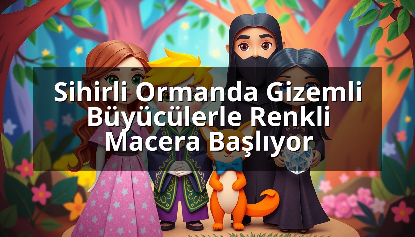 Sihirli Ormanda Gizemli Büyücülerle Renkli Macera Başlıyor