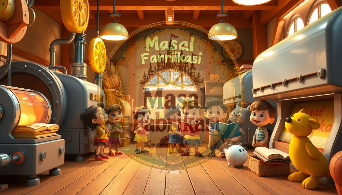 Çocuk Masalları İçin Otomatik Video Üretimi: Masal Fabrikası ile Hızlı ve Pratik Çözümler