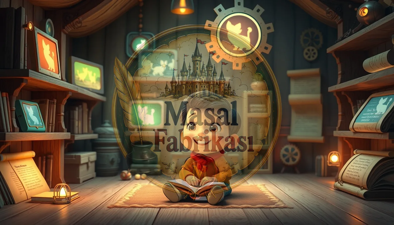 Masal Fabrikası ile Çocuklar İçin Otomatik Masal Videosu Üretiminin İnovatif Yöntemleri