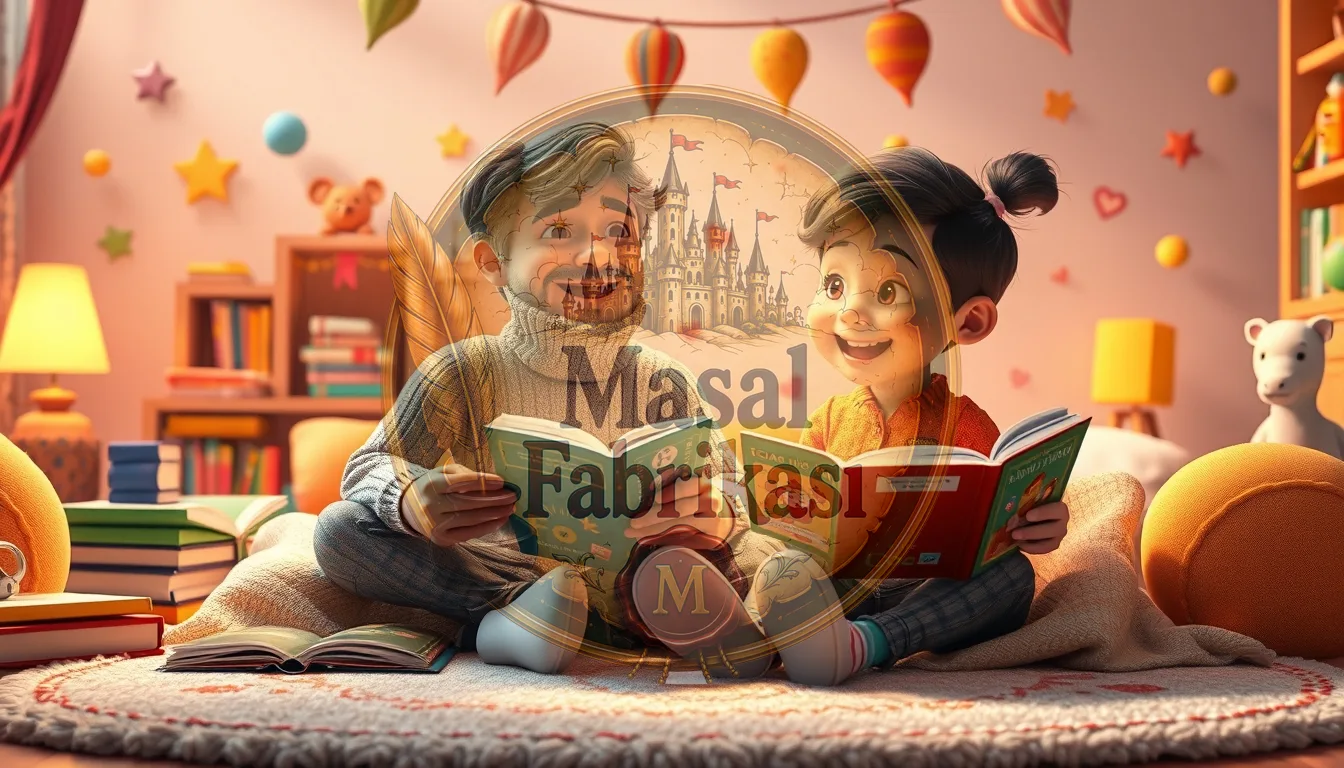Çocuğunuzun Hayal Gücünü ve Dil Becerilerini Geliştiren Masal Anlatma Yöntemleri