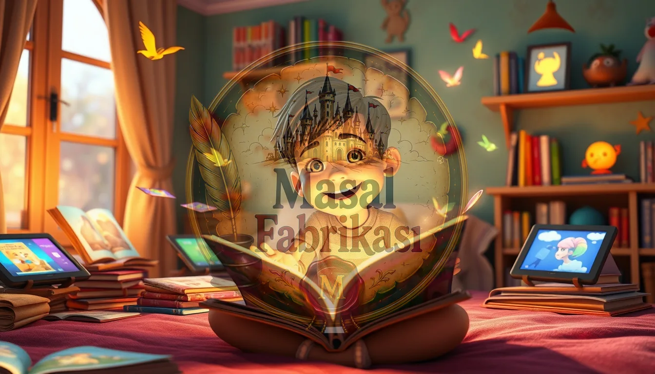 Çocuklar İçin Masal PDF ve Kindle E-Kitap Tasarımında Dijital Dönüşümün İpuçları