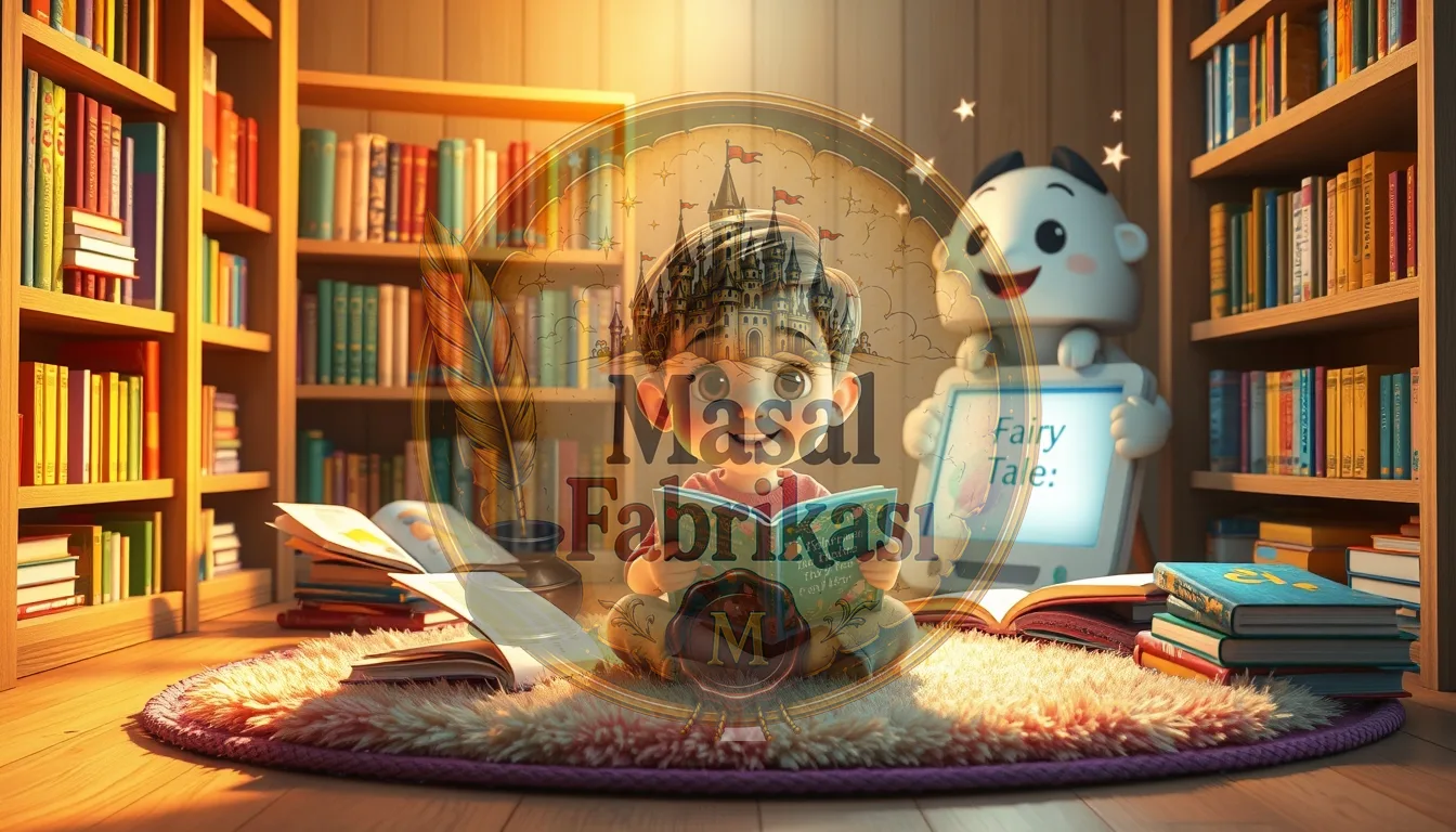 Çocuklar İçin Masal PDF ve Kindle E-Kitap Hazırlamada Yenilikçi Dijital Teknikler