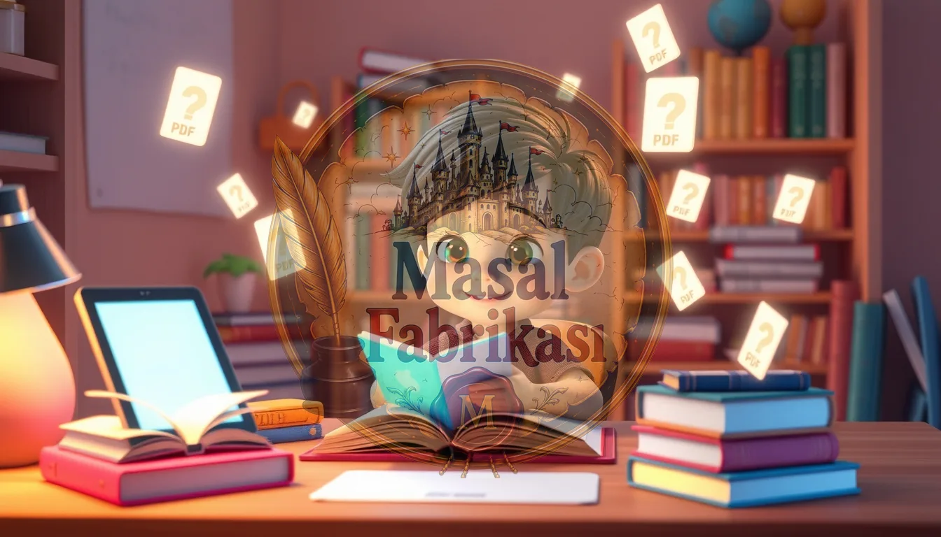 Çocuklar İçin Masal PDF ve E-Kitap Hazırlamada Dijital Dünyanın Gizli İpuçları
