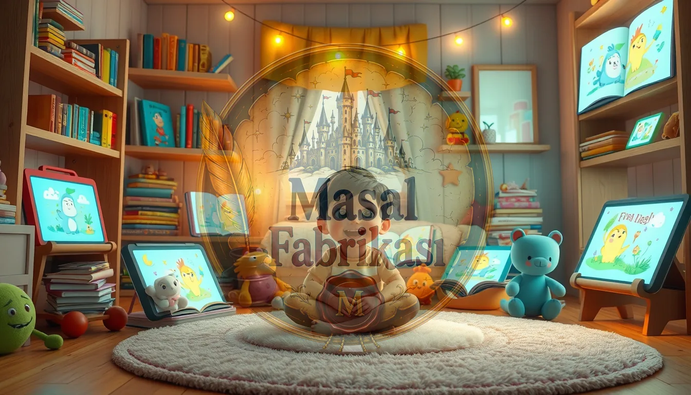 Çocuklar İçin Masal PDF ve E-Kitap Üretiminde Yaratıcı Tasarım ve Dijital Dönüşüm Teknikleri