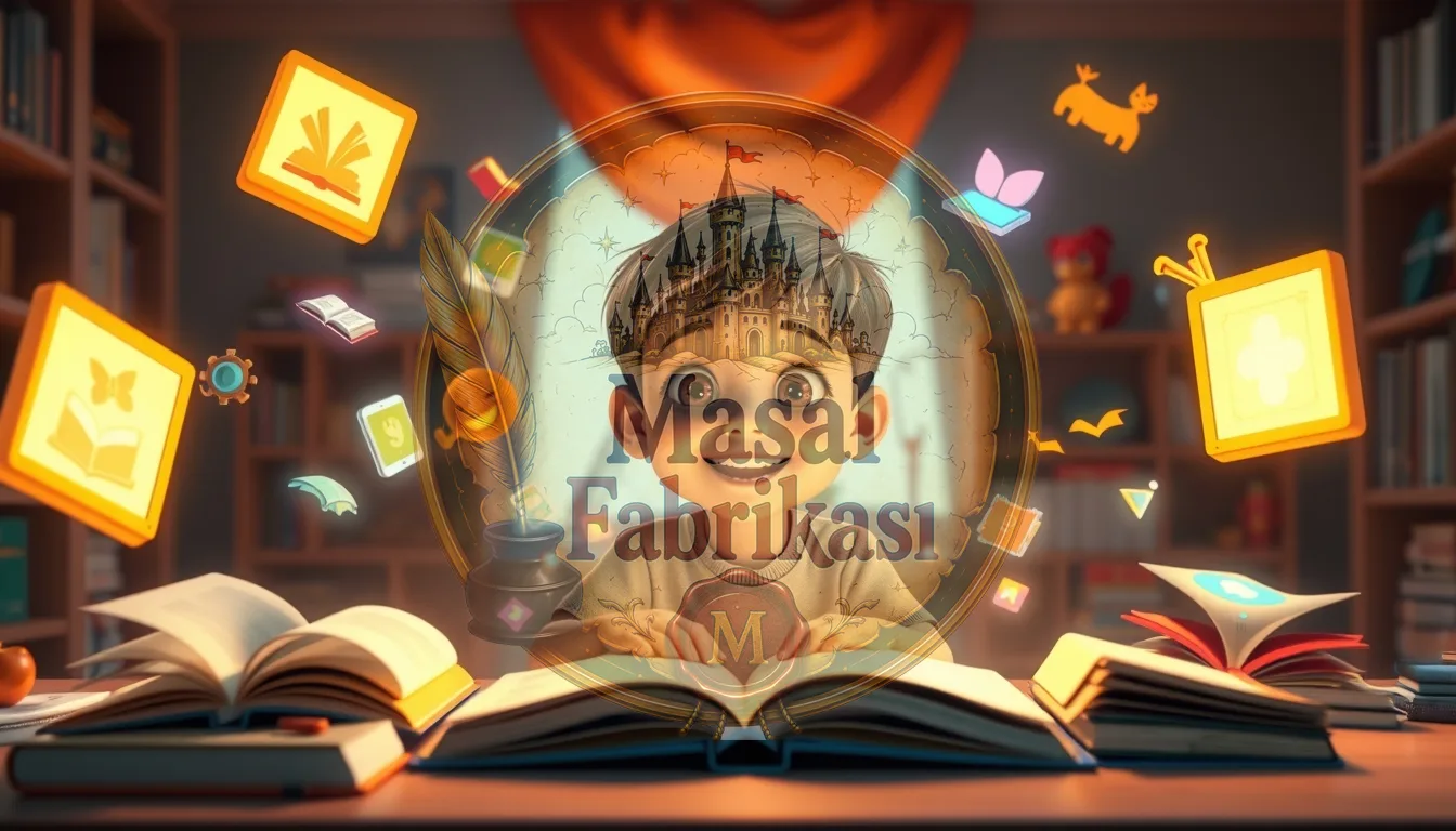 Çocuklar İçin Masal PDF ve E-Kitap Hazırlamada Kreatif Fikirlerle Dijital Hikaye Üretimi
