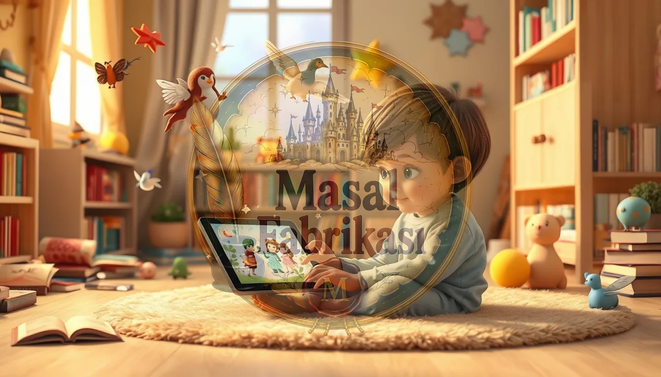 Çocuklar İçin Masal PDF ve E-Kitap Hazırlamada Dijital Tasarımın Yeni Trendleri