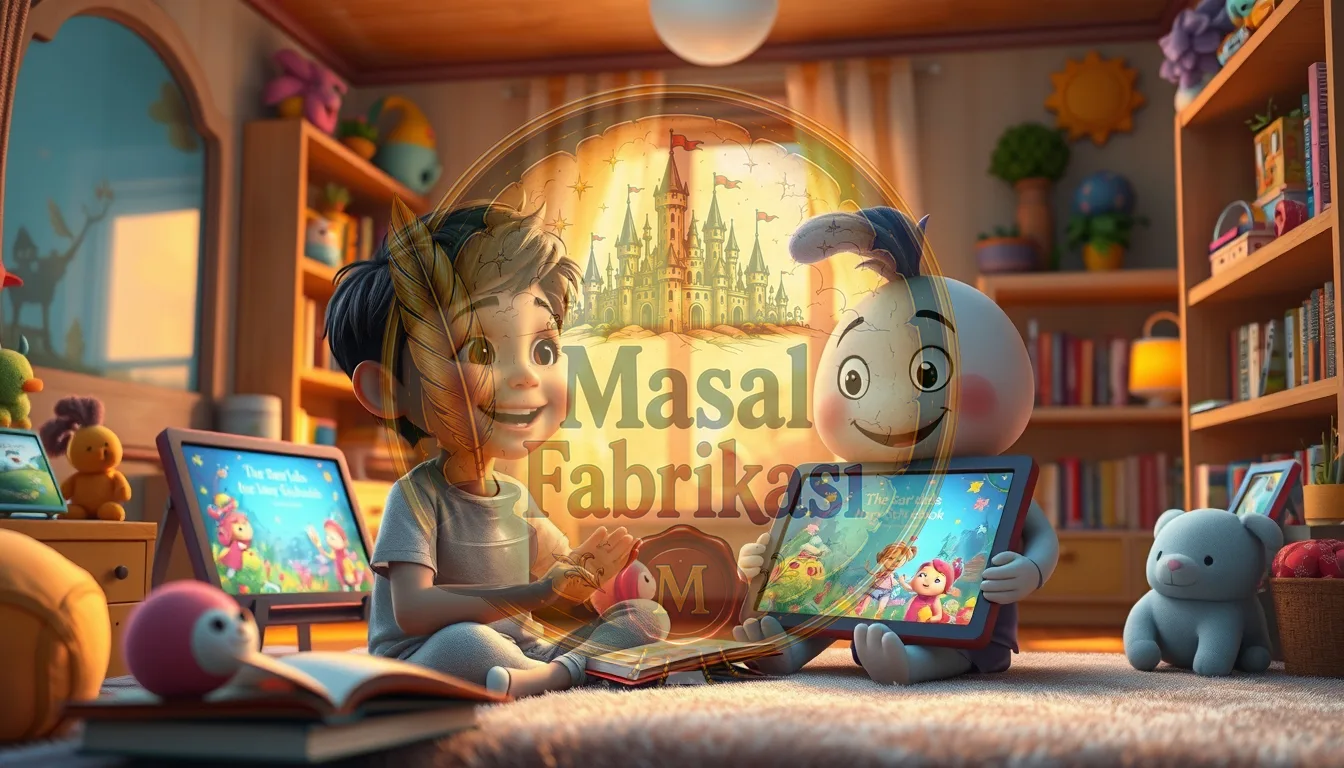 Çocuklar İçin Masal PDF ve E-Kitap Hazırlamada Dijital Hikaye Anlatımını Güçlendiren İpuçları