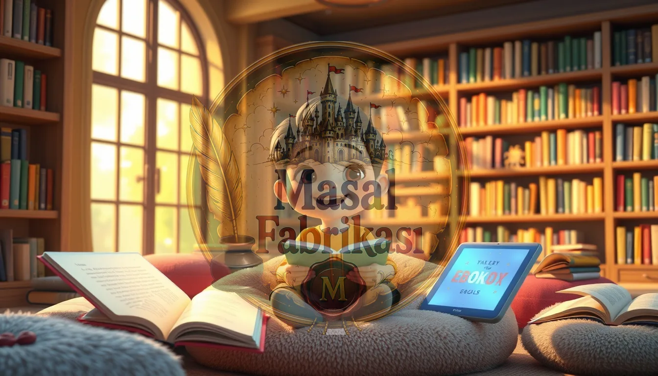Çocuk Masalları İçin Etkileyici PDF ve Kindle E-Kitap Üretiminin 10 Altın Kuralı