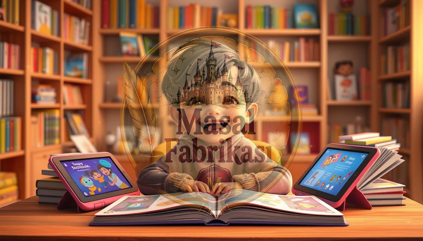 Çocuklar İçin Masal PDF ve E-Kitap Hazırlamada İnteraktif ve Eğlenceli Yöntemler