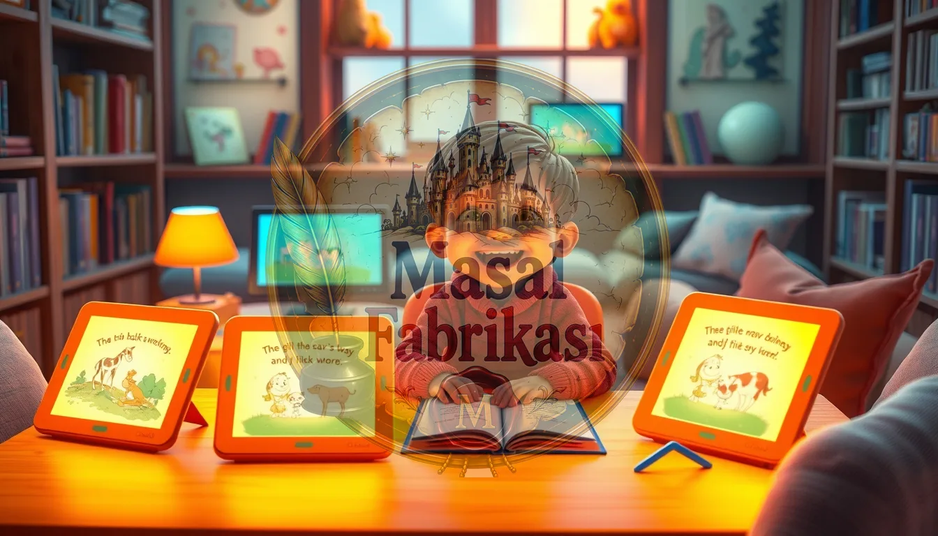 Çocuklar İçin Masal PDF ve E-Kitap Hazırlamada En Yeni Dijital Araçlarla Yaratıcı Üretim Teknikleri