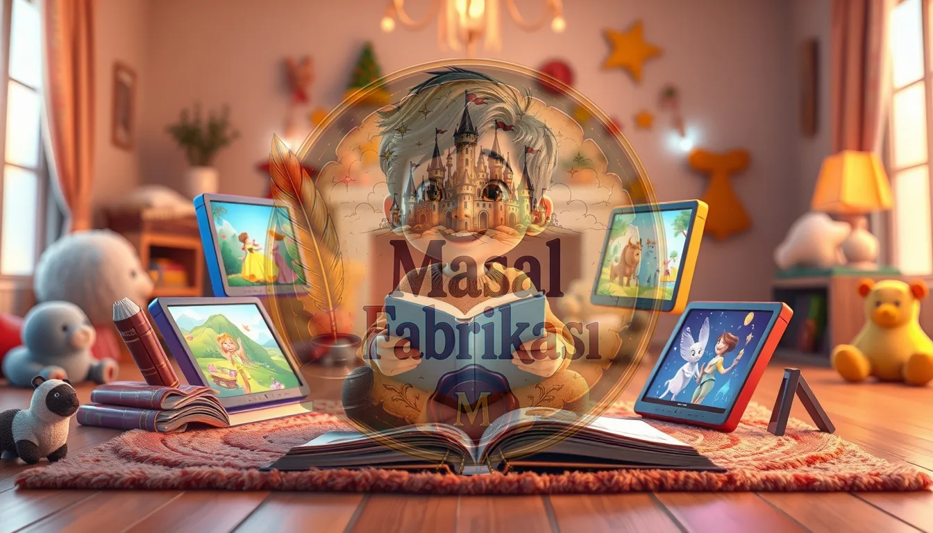 Çocuk Masalları İçin Etkileşimli Masal PDF ve E-Kitap Oluşturmanın Yenilikçi Yolları