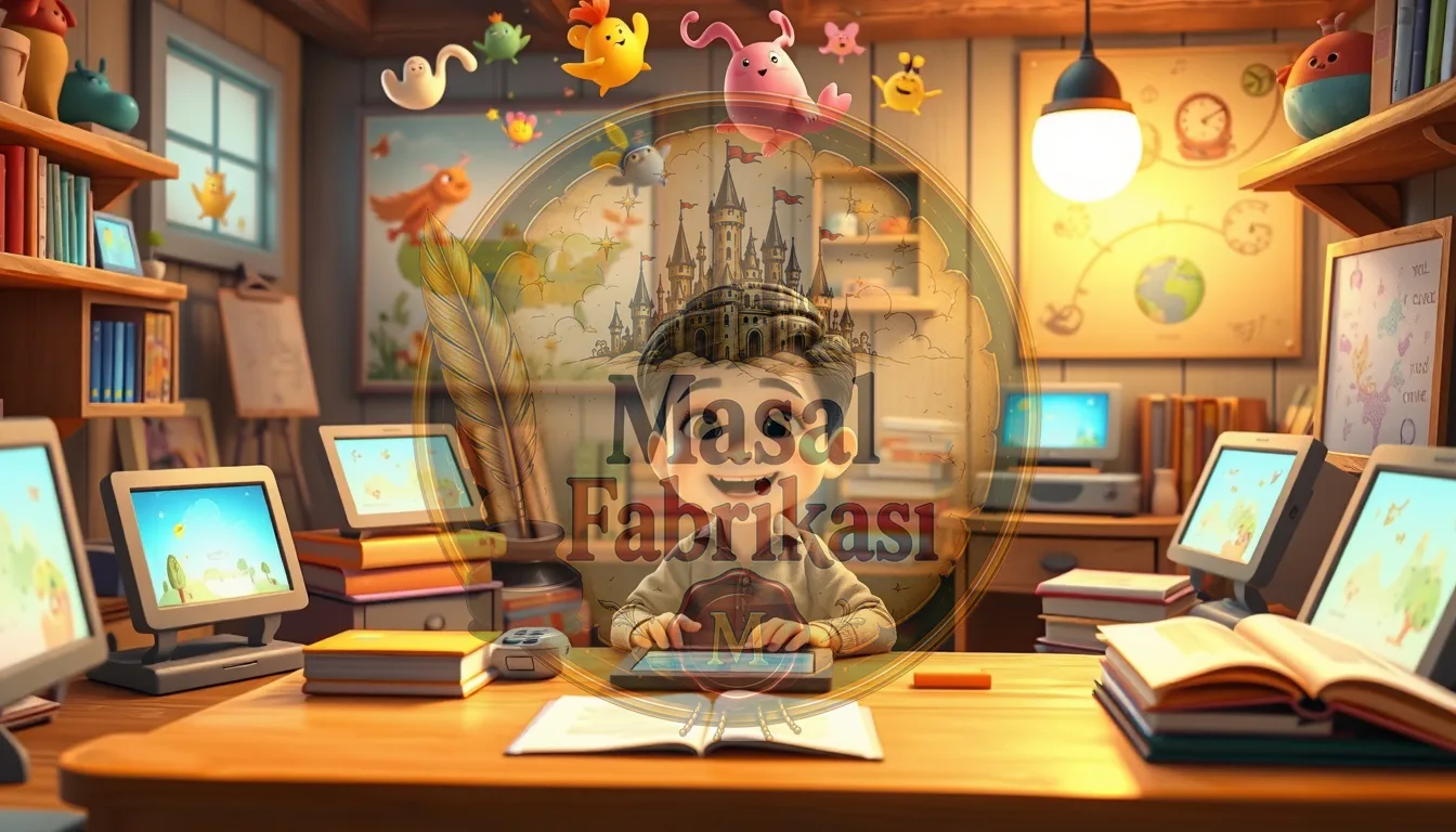 Çocuklar İçin Masal PDF ve E-Kitap Hazırlamada Adım Adım Yaratıcı Dijital Atölye Teknikleri