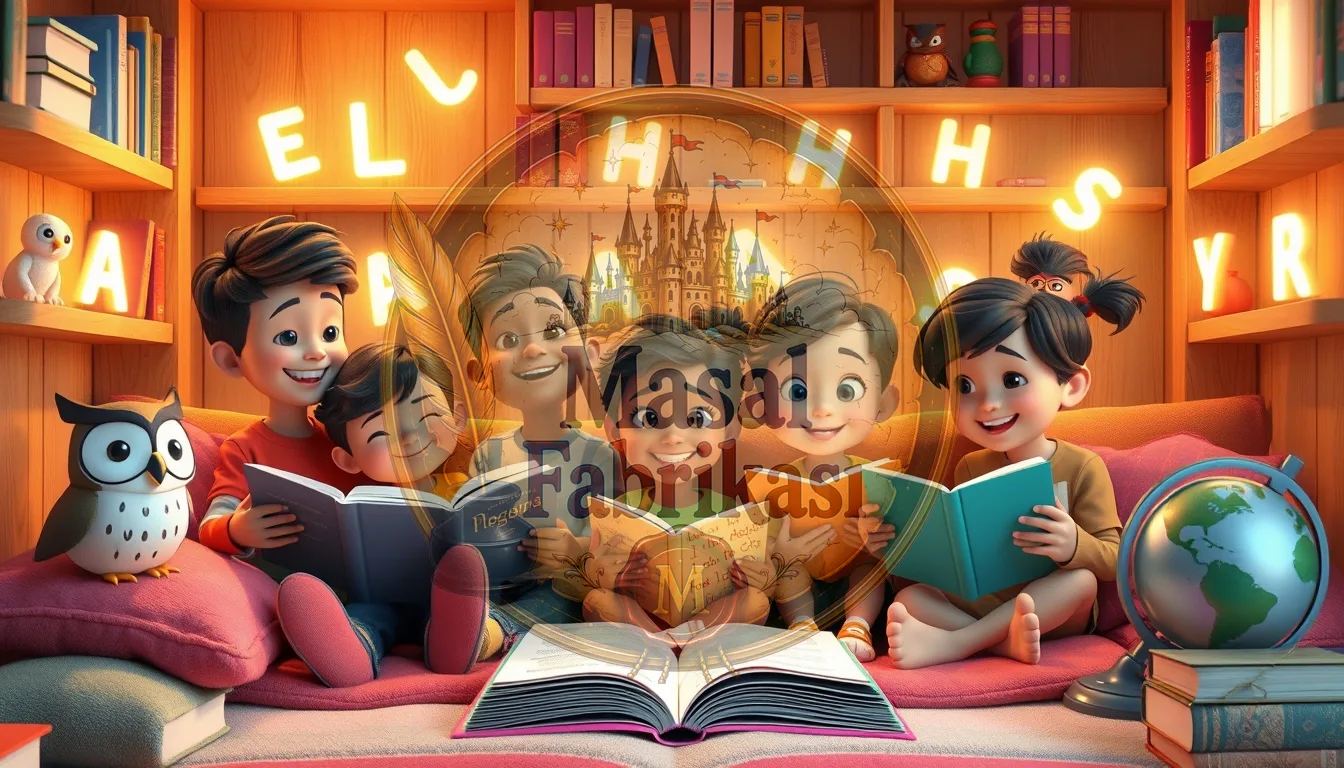 Çok Dilli Masal Üretiminde Çocuklar İçin Dil Öğrenimini Eğlenceli Hale Getiren Yaratıcı Yöntemler