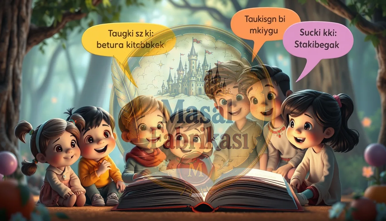 Çok Dilli Masalların Geleceği: Türkçe ve İngilizce Hikayelerle Evrensel Çocuk Dünyası Yaratmak