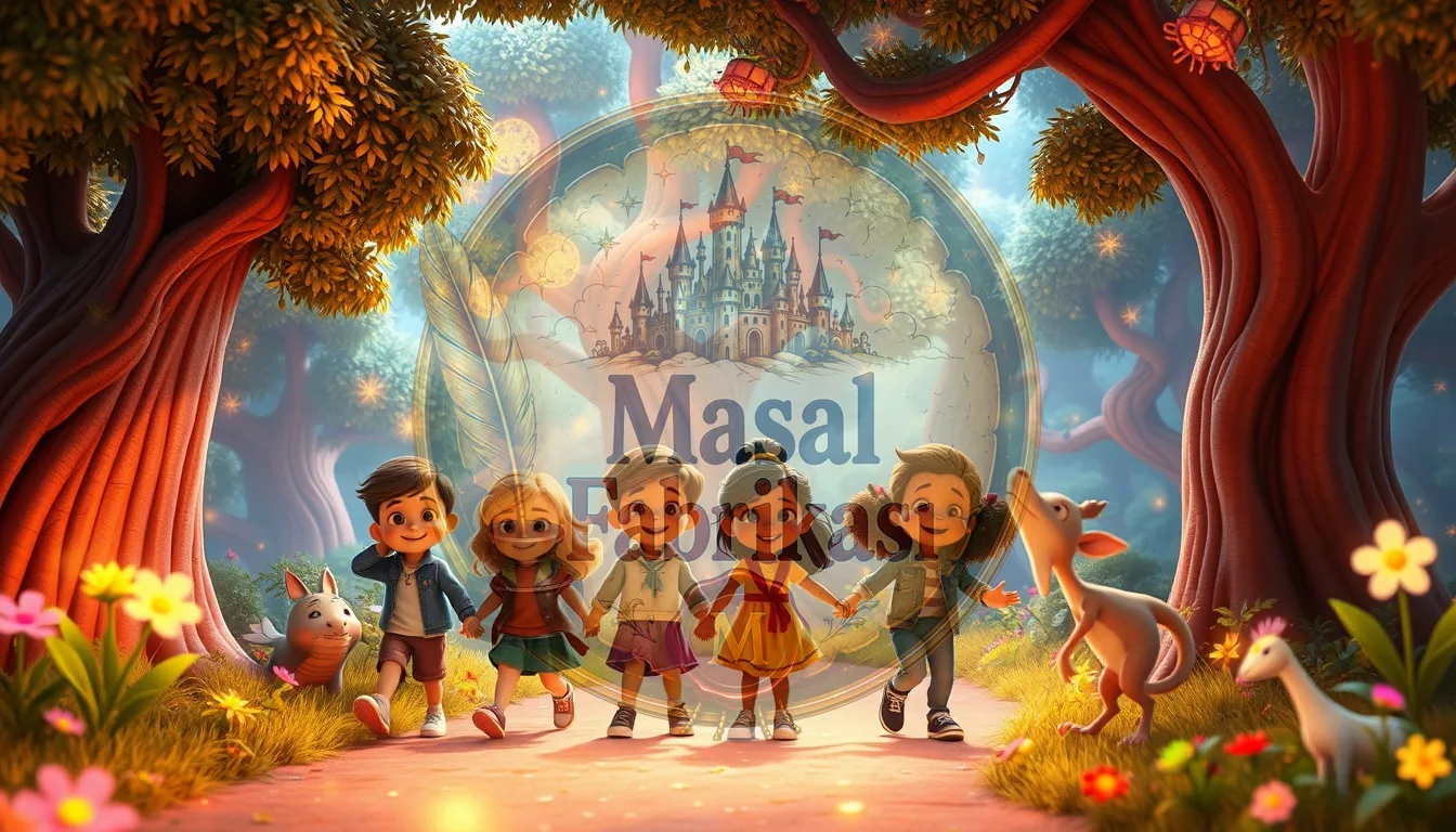 Çocuk Masallarında Sihirli Temalar: Fantastik Macera ve Dostluk Kategorileriyle Renkli Dünyalar