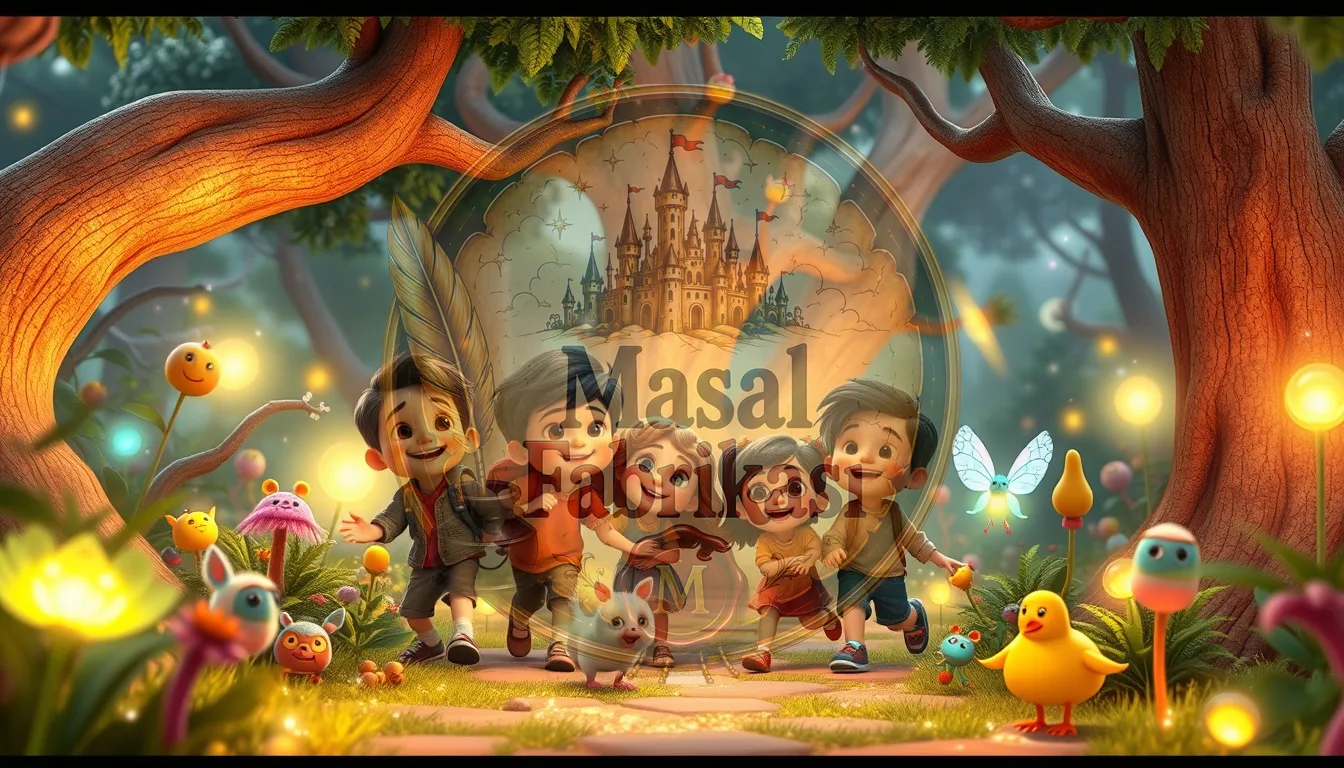 Çocuk Masallarında Hayal Gücünü Kucaklayan Fantastik, Macera ve Dostluk Temalı Kategori Önerileri