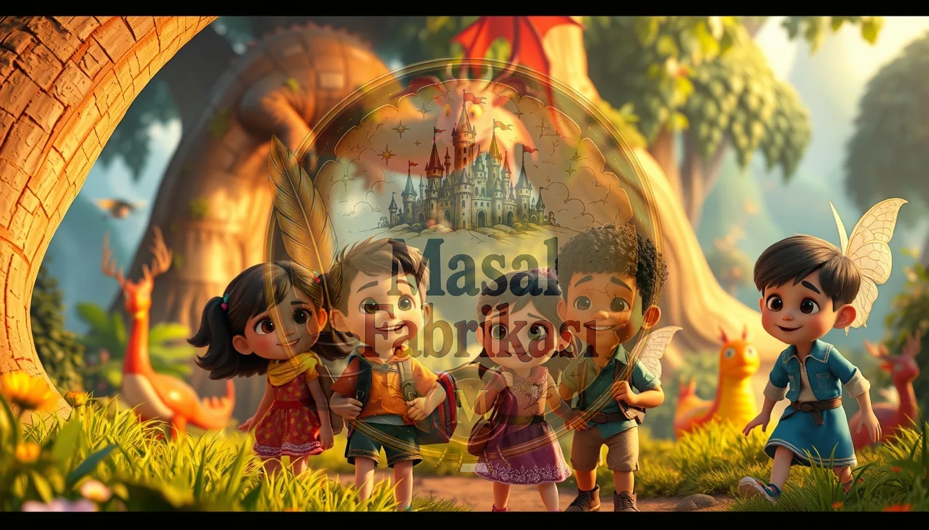 Çocuk Masallarında Keşfedilecek En Yeni Fantastik, Macera ve Dostluk Temalarıyla Masal Kategorileri