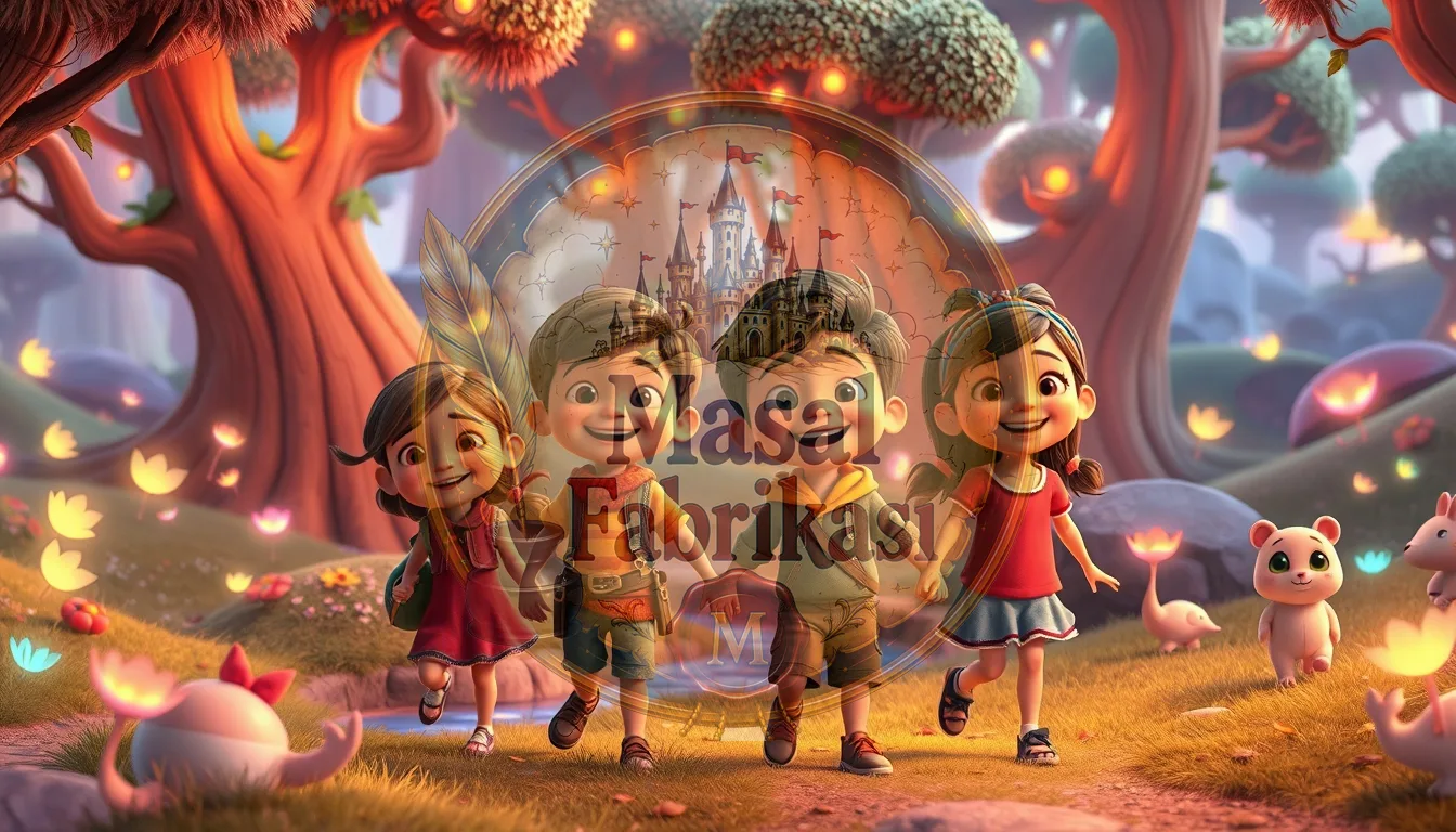 Çocuk Masallarında Macera, Fantastik ve Dostluk Temalarının Sürükleyici Dünyası