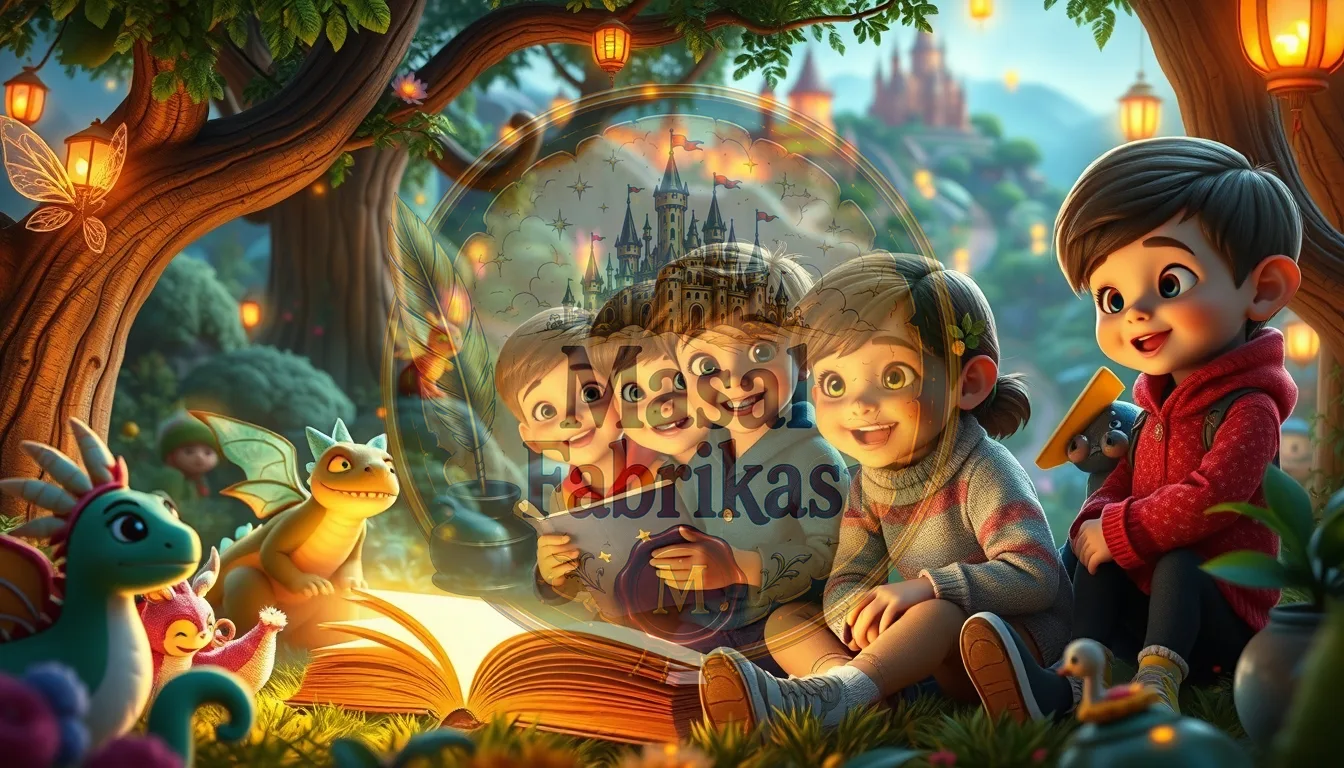 Çocuk Masallarında Hayal Dünyasını Renklendiren Masal Temaları ve Kategori Çeşitleri