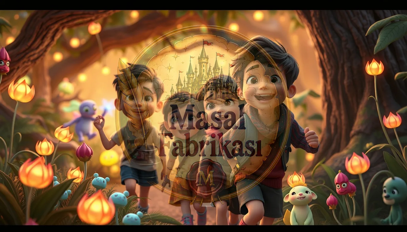 Çocuk Masallarında Sürükleyici Fantastik Dünyalar ve Macera Temalarıyla Dostluk Bağlarını Güçlendiren Kategoriler