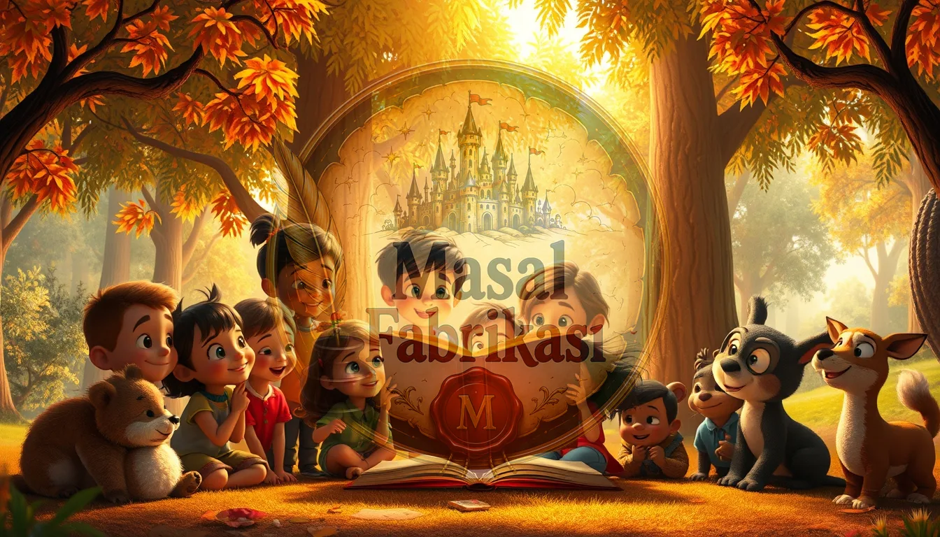 Çocukların Değerlerini Geliştiren Eğlenceli ve Öğretici Masal Dünyası