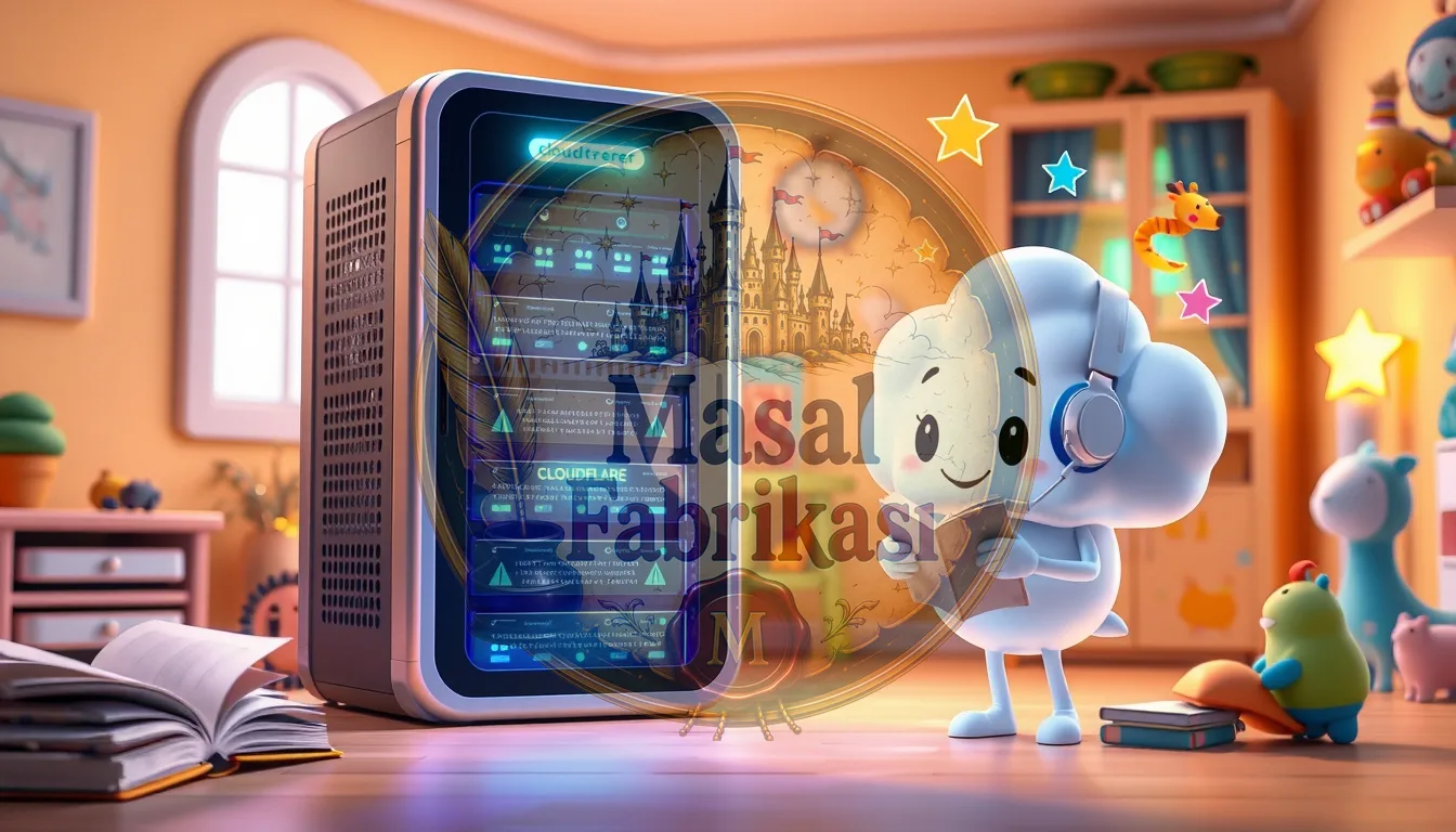 Cloudflare Workers AI ile Masal Sistemi Hostingte Flux Schnell API Entegrasyonu ve Çocuk Web Sitesi İçin Akıllı Sunucu Kurulum Rehberi