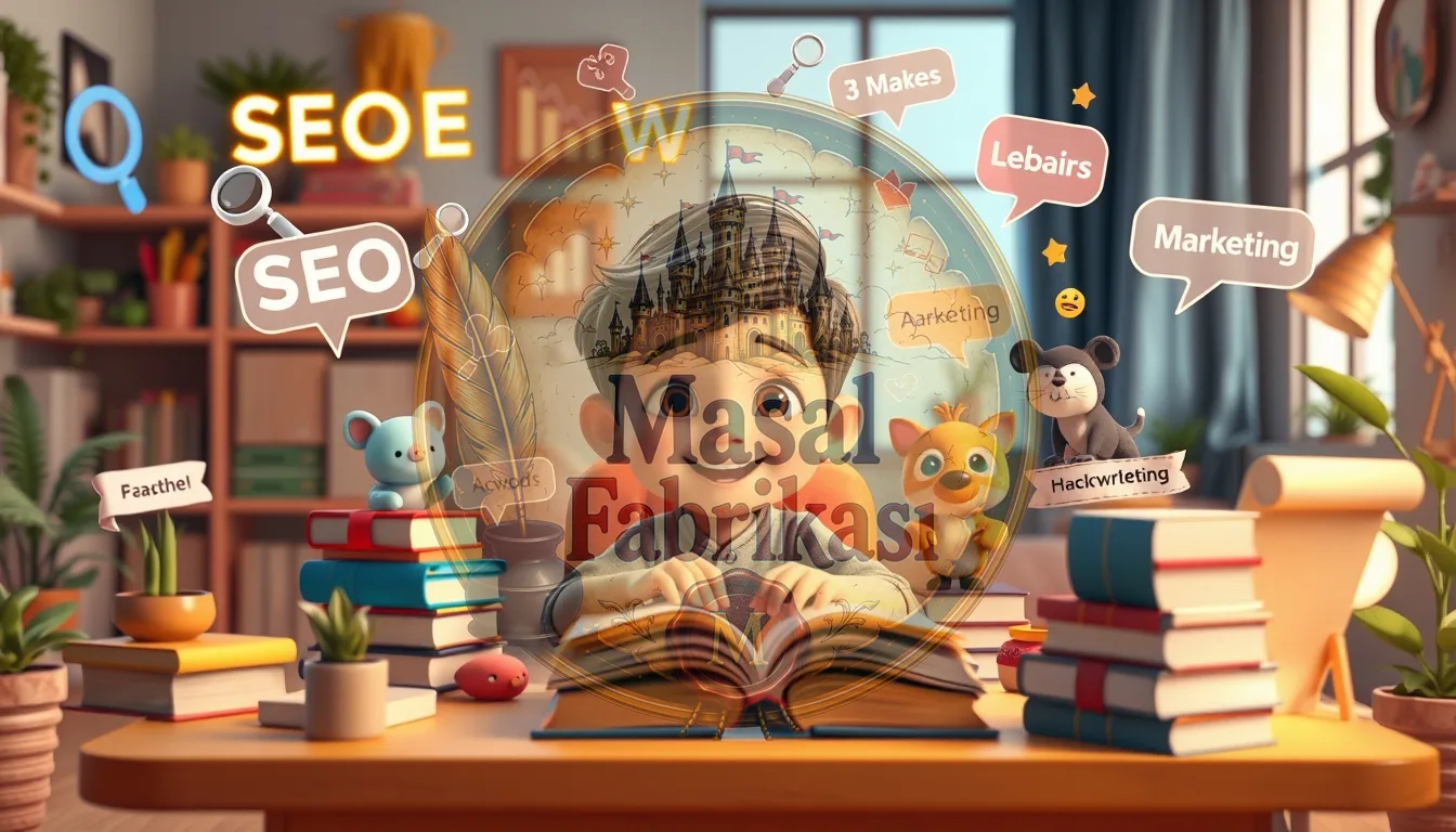 Masal Siteleri İçin Çocuk İçeriklerinde SEO ve Dijital Pazarlamada Etkili Anahtar Kelime Kullanımı Teknikleri
