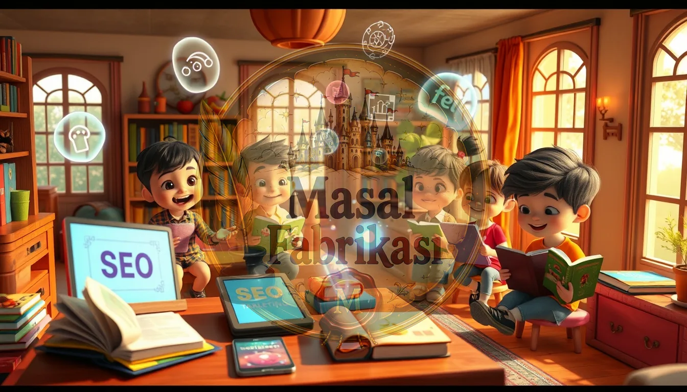 Masal Siteleri İçin Çocuk İçeriklerinde SEO ve Dijital Pazarlamada Yaratıcı Tekniklerle Rakiplerin Önüne Geçin